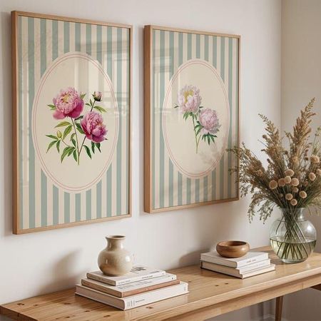 طرح گل‌ صورتی