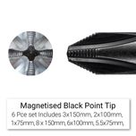 پیچ گوشتی وسل سری MEGADORA مدل 9006PB ست 6 عددی