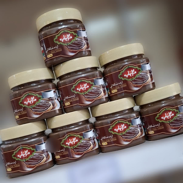 ارده شکلاتی گل ناب