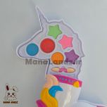 ست آرایشی یونیکورن سه طبقه خارجی
