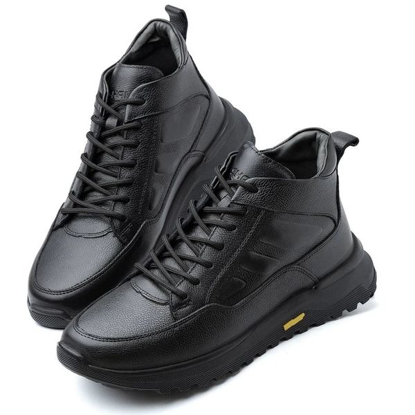 نیم بوت مردانه چرم طبیعی مدل Trekking