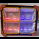 پروژکتور شارژی خورشیدی 1200 وات پاوربانک‌دار