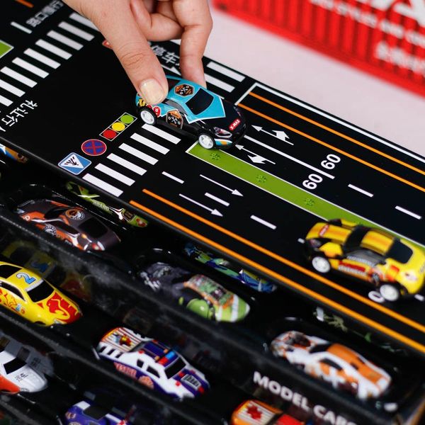 ست ماشین مسابقه 48 عددی (کانتینر ماشین)