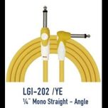 KIRLIN CABLE LGI-202/3M (1/4 MONO STRAGHT-ANGLE)