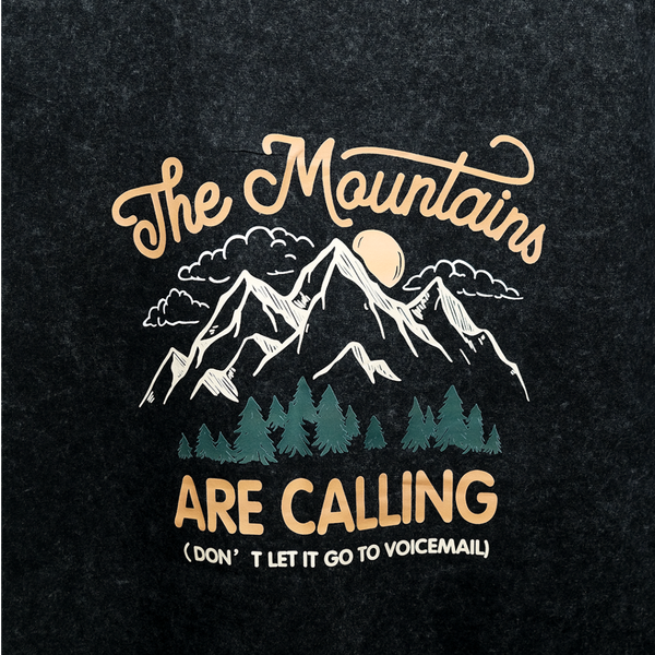 تیشرت وارداتی باکسی طرح The Mountain سنگشور