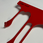 آویز لباس متوسط قرمز drop iron