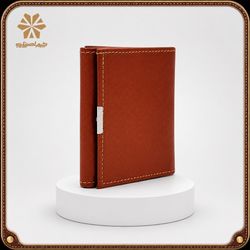کیف پول جیبی چرم اصل نایب مدل دلاری کد 1