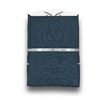 پیراهن مردانه کله‌غازی تیره پارچه فلورا