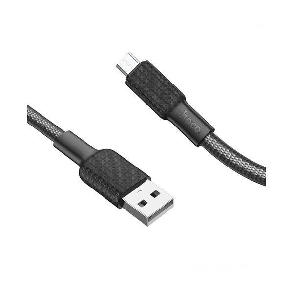کابل تبدیل USB به MICROUSB  هوکو مدل X69 ANTI-WINDING طول 1 متر