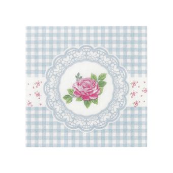 دستمال سفره مدل BL Rose بسته 20 عددی