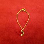 آویز ساعت زنانه مدل ماه