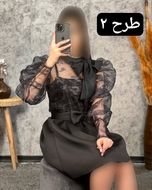 شومیز آستین پف ترک 1118