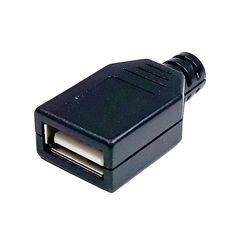 فیش مادگی USB کاوردار