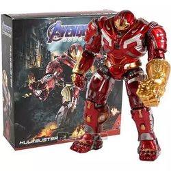 اکشن فیگور هالک باستر ایرون من همراه با دستکش تانوس Hulk Buster End Game