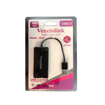 هاب 4 پورت  VENETOLIK USB 2.0 9016