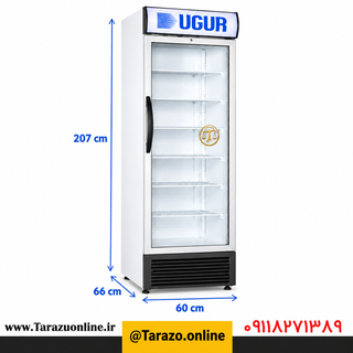یخچال 60 سانتی اوگور تک درب دیجیتال، کافی شاپی