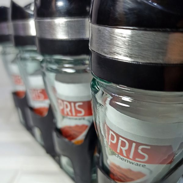 ست جا ادویه 9 پارچه کاپریس مدل فلورا کد GGB8