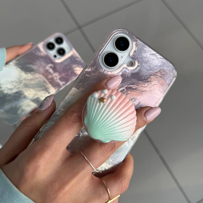 قاب صدفی پاپ سوکتی / آیفون / (کدC3928)TO