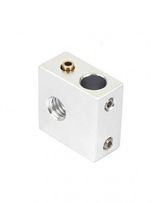 محفظه آلومینیومی هیتر پرینتر سهبعدی MK8 همراه محافظ مسی ترمیستور