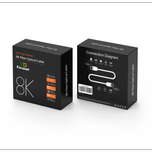 کابل HDMI v2.1 بستر فیبر نوری با کیفیت 8K و HDCP 2.3 بطول 70 متر