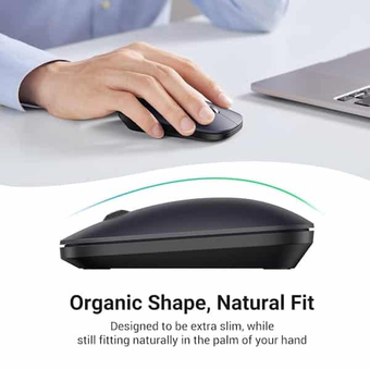 ماوس بی سیم UGREEN مدل MU001 - مشکی (گارانتی 18 ماهه آسان پی...