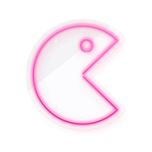 چراغ نئونی دیواری طرح دونه خوار 