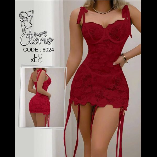 لباس خواب فنردار جذاب  کد : 6024