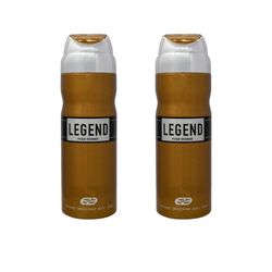 اسپری خوشبو کننده بدن مردانه عماد آرا مدل Legend حجم 200 میلی لیتر مجموعه 2 عددی