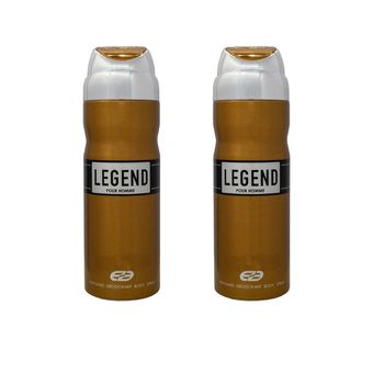 اسپری خوشبو کننده بدن مردانه عماد آرا مدل Legend حجم 200 میلی لیتر مجموعه 2 عددی
