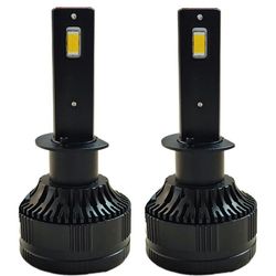 هدلایت خودرو 3S PRO کانپکس پایه H1 زرد آفتابی اورجینال | گارانتی (2عددی)