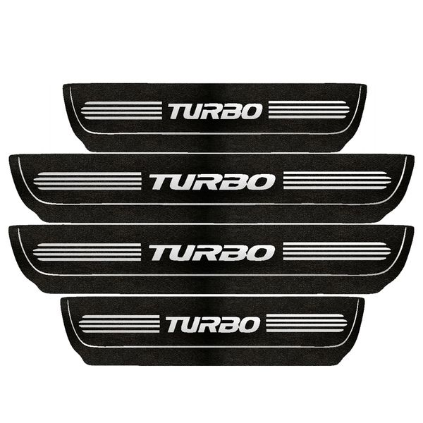 برچسب بدنه خودرو مهدیار طرح پارکابی چرم TURBO کد pka1092 بسته 4 عددی*679