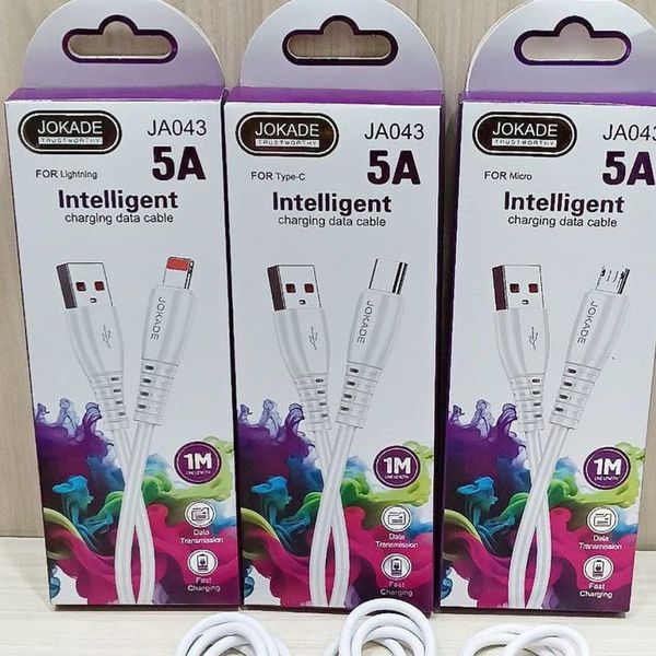 کابل شارژر میکرو 043 JOKADE فست شارژ 5 آمپر