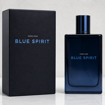 عطر (ادکلن) مردانه زارا بلو اسپریت اصل | ادکلن خنک مردانه 100میل  zara blue spirit
