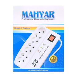 محافظ برق 7 خانه Mahyar کلید دار 3 متری - RYL