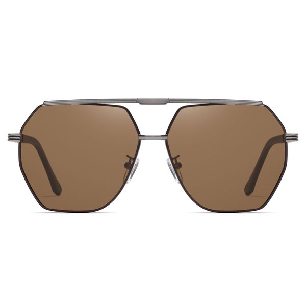 عینک آفتابی مردانه آلبرت وگ مدل JS8529C21-P140 Polarized Space Metal
