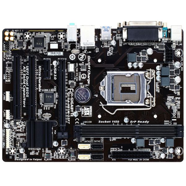مادربرد گیگابایت مدل GA-H81M-S2PT rev.1.1 نسل4 DDR3