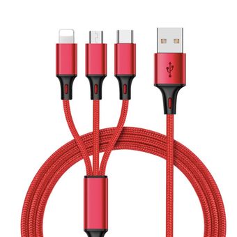 کابل شارژ موبایل 3 سر FASHION CABLE
