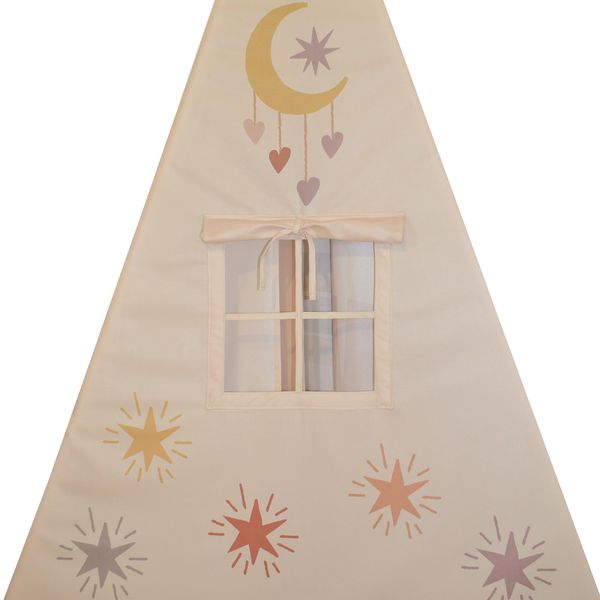 چادر بازی کودک مدل مدل سرخپوستی طرح بوهو PT518