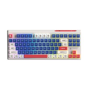 کیبورد با سیم مخصوص بازی لاجی کی مدل K320M، سوییچ ممبران، Tenkeyless، نورپردازی RGB*777