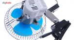 پنکه خودرو 6 اینچ 12 ولت مدل Oscillating