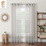 پرده نوین دکور سیلوانا مدل حریر 280 سایز 280 × 140 سانتی متر