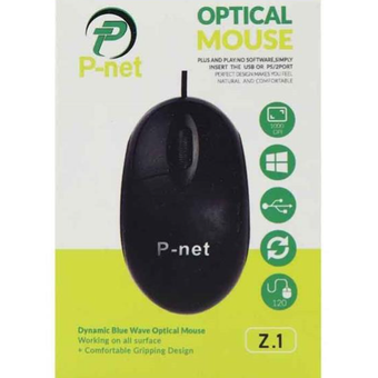 موس سیم دار پی نت p net مدل z 1
