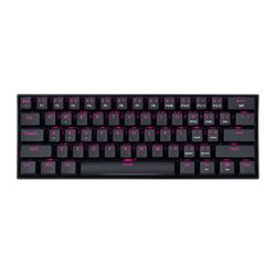 کیبورد گیمینگ ردراگون مدل K630 Dragonborn، مکانیکال سوییچ قرمز، Tenkeyless، نورپردازی RGB