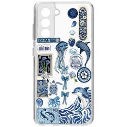 کاور طرح Summer مناسب برای گوشی موبایل سامسونگ Galaxy S21 FE