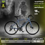 دوچرخه هیبرید مدل DEB-007 سایز طوقه 27.5 اینچ