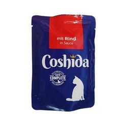 پوچ گربه کوشیدا مدل گوشت گاو وزن 100 گرم