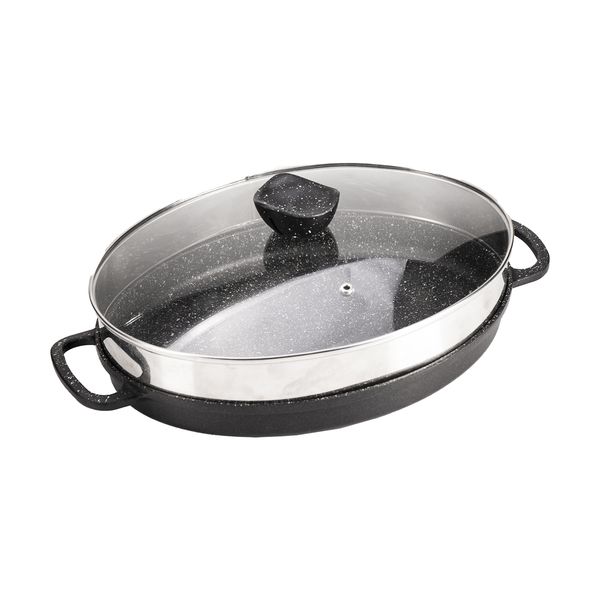 تابه گریل چدن نالینو مدل Angle