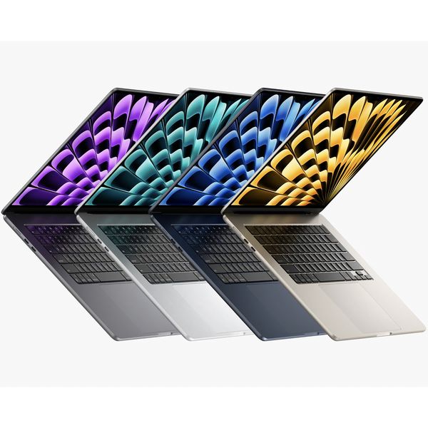 لپ تاپ 15.3 اینچی اپل مدل MacBook Air MXD33 2024 LLA-M3-16GB RAM-512GB SSD