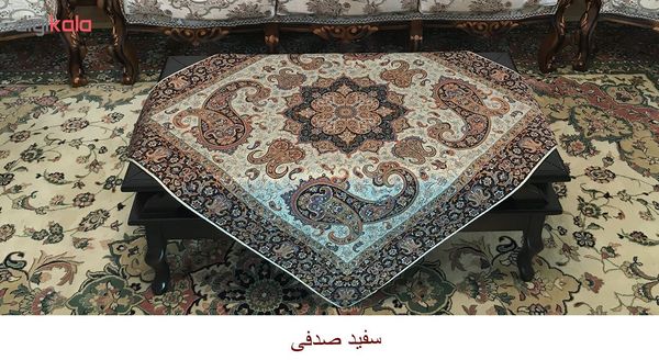 رومیزی ترمه سالاری مدل almas