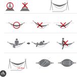 تخت آویز کووآ مدل SUNNY HAMMOCK III F2023